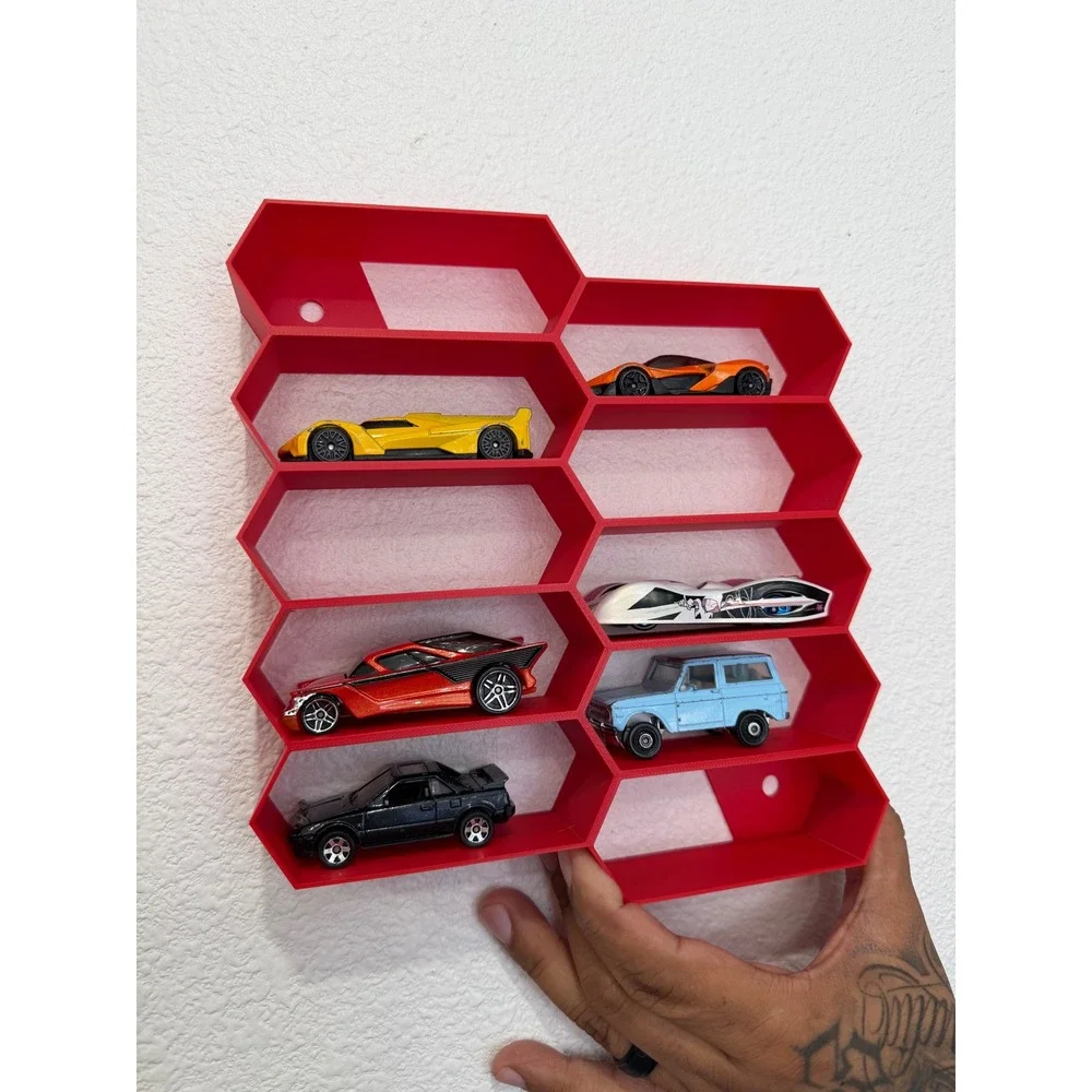 3D Printed Stackable Hot Wheels Display